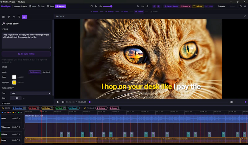 MadSync - Music Video Editor screenshot 8