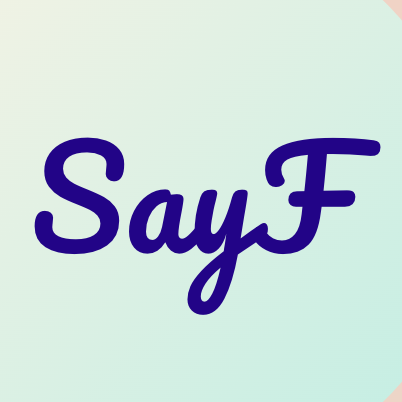SayF logo