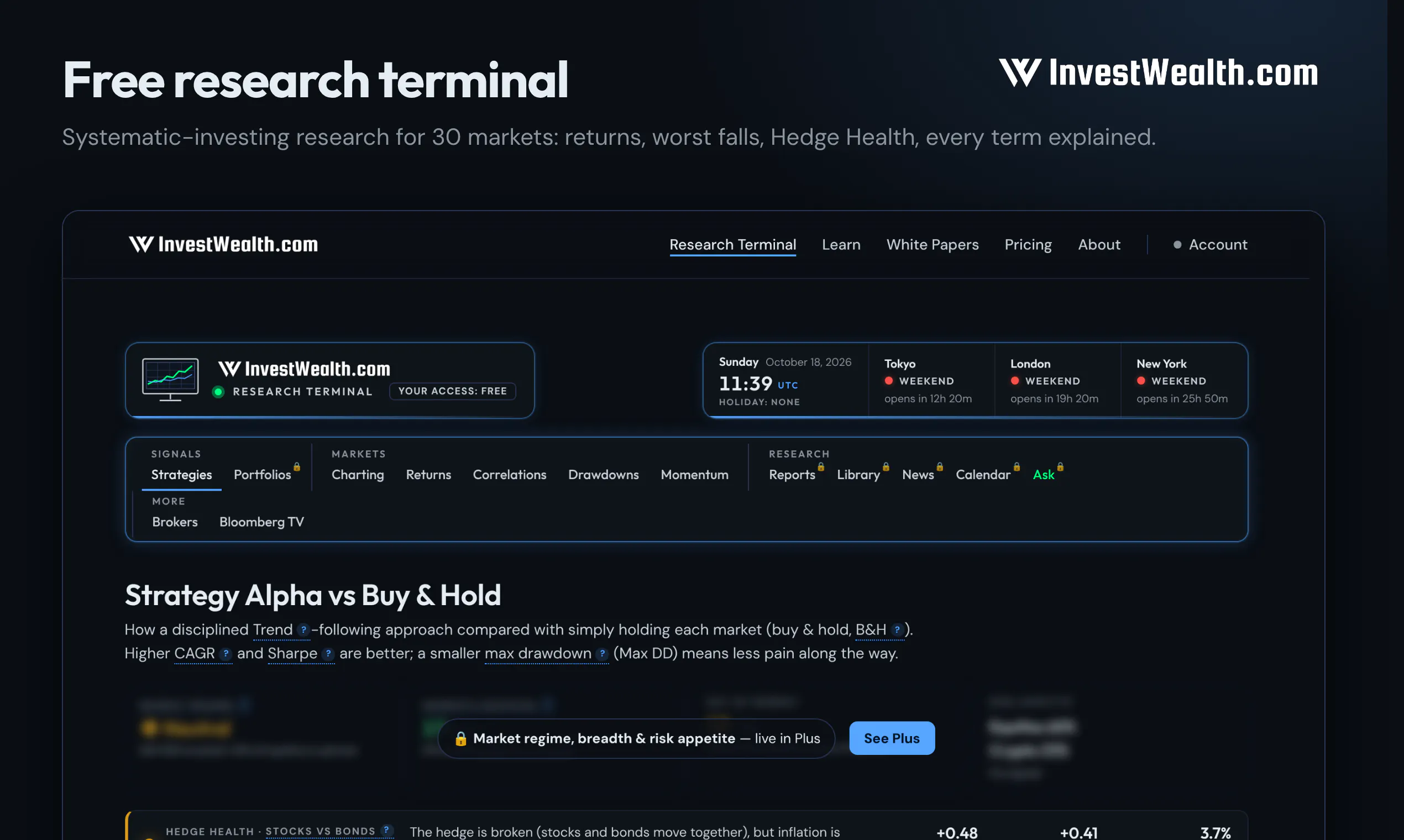 InvestWealth Research Terminal gallery image