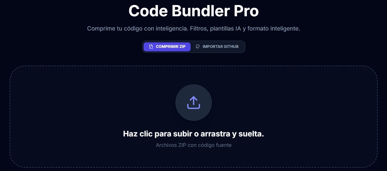 Code Bundler Pro - Screenshot 3 showing product features and functionality