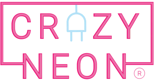 Crazy Neon - Product Hunt launch logo and brand identity