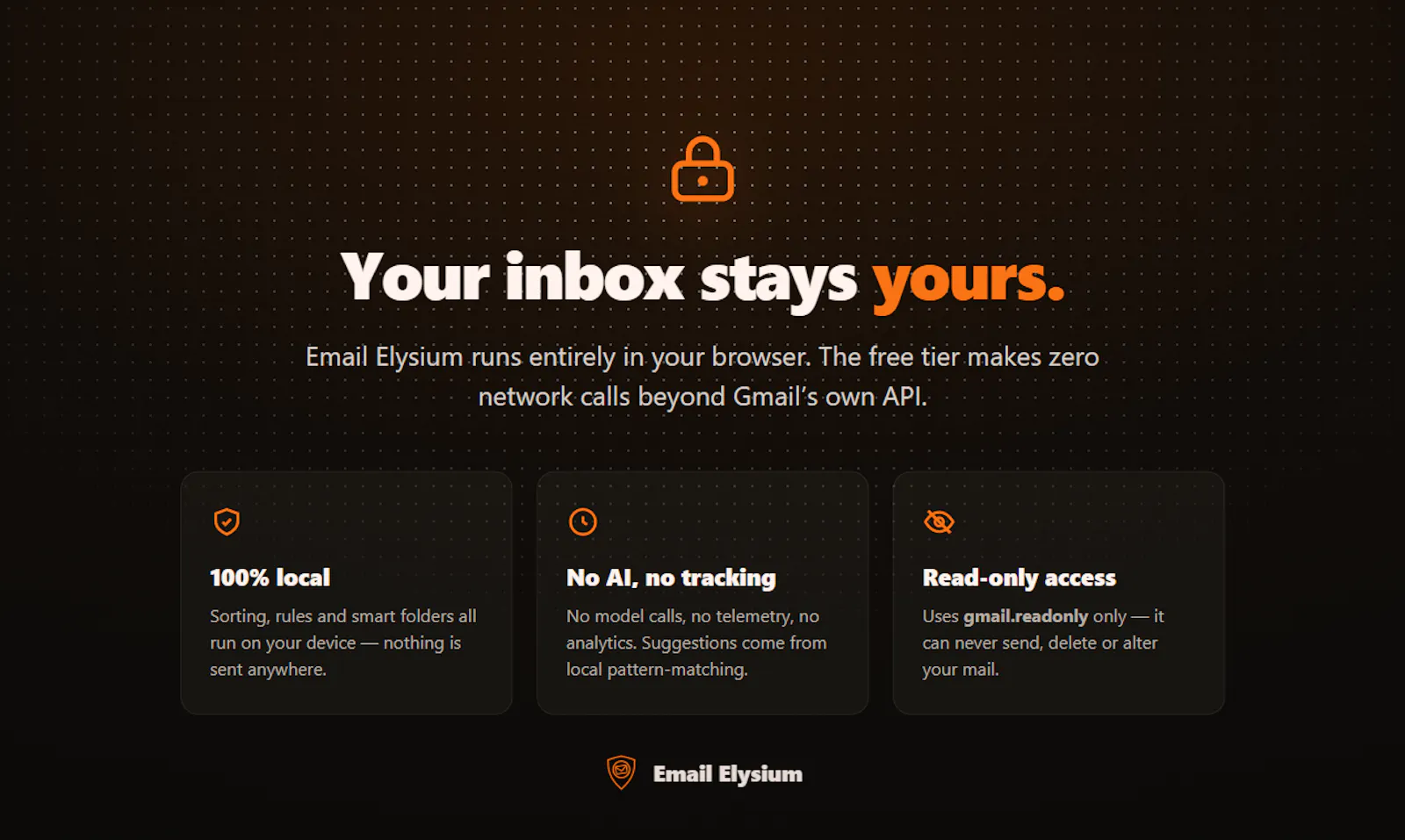 Email Elysium screenshot 4