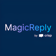 MagicReply by Crisp logo
