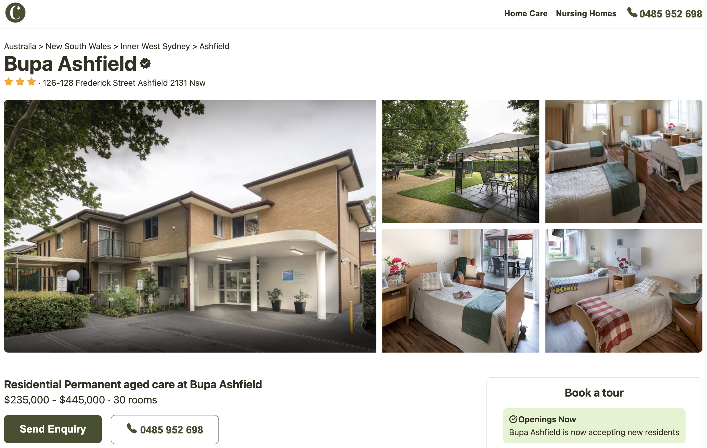 Mídia 2 de Caring co - Booking.com para casas de cuidados envelhecidos