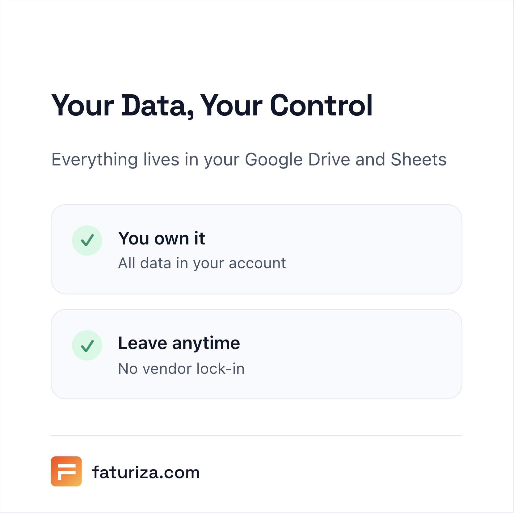 Faturiza - Screenshot 4 showing product features and functionality