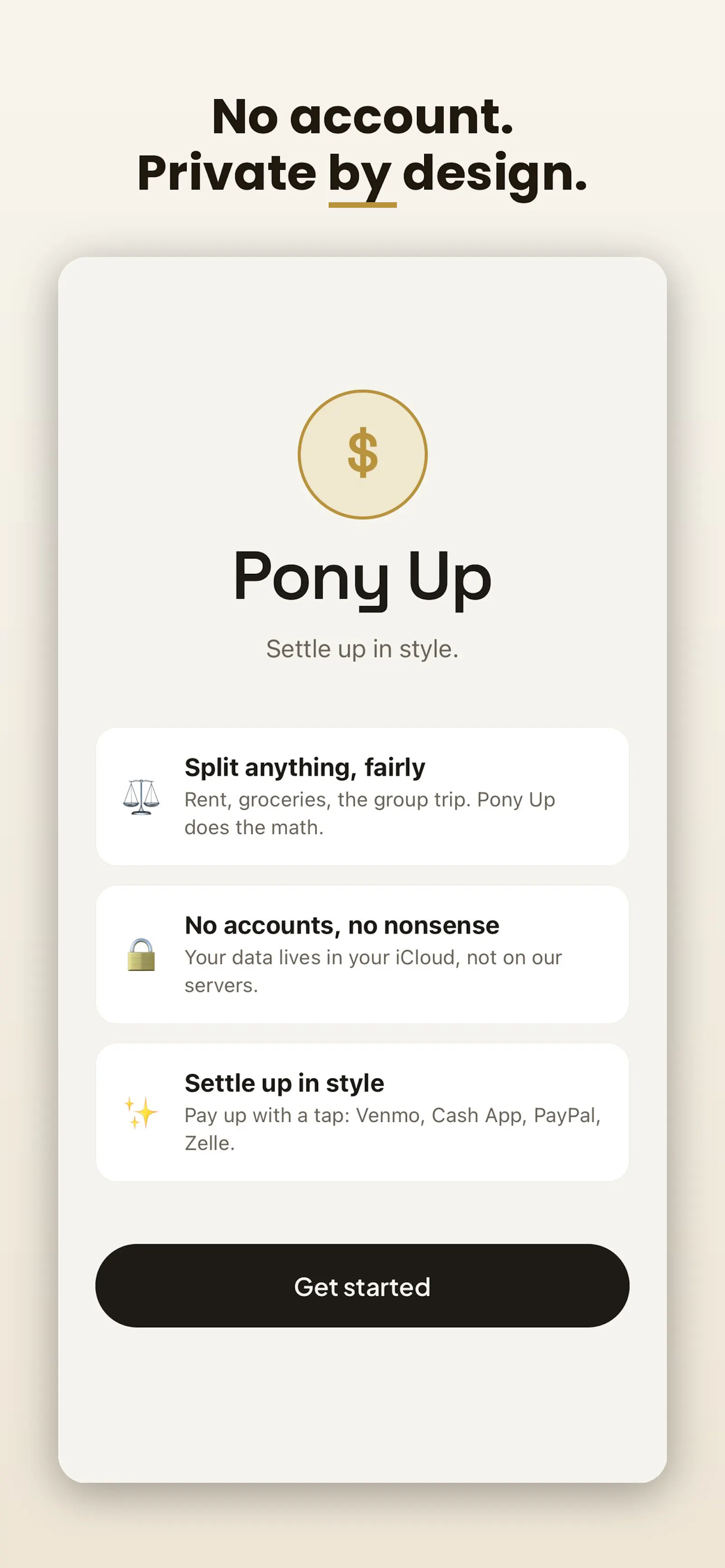 Pony Up: Bill Splitter  screenshot 5