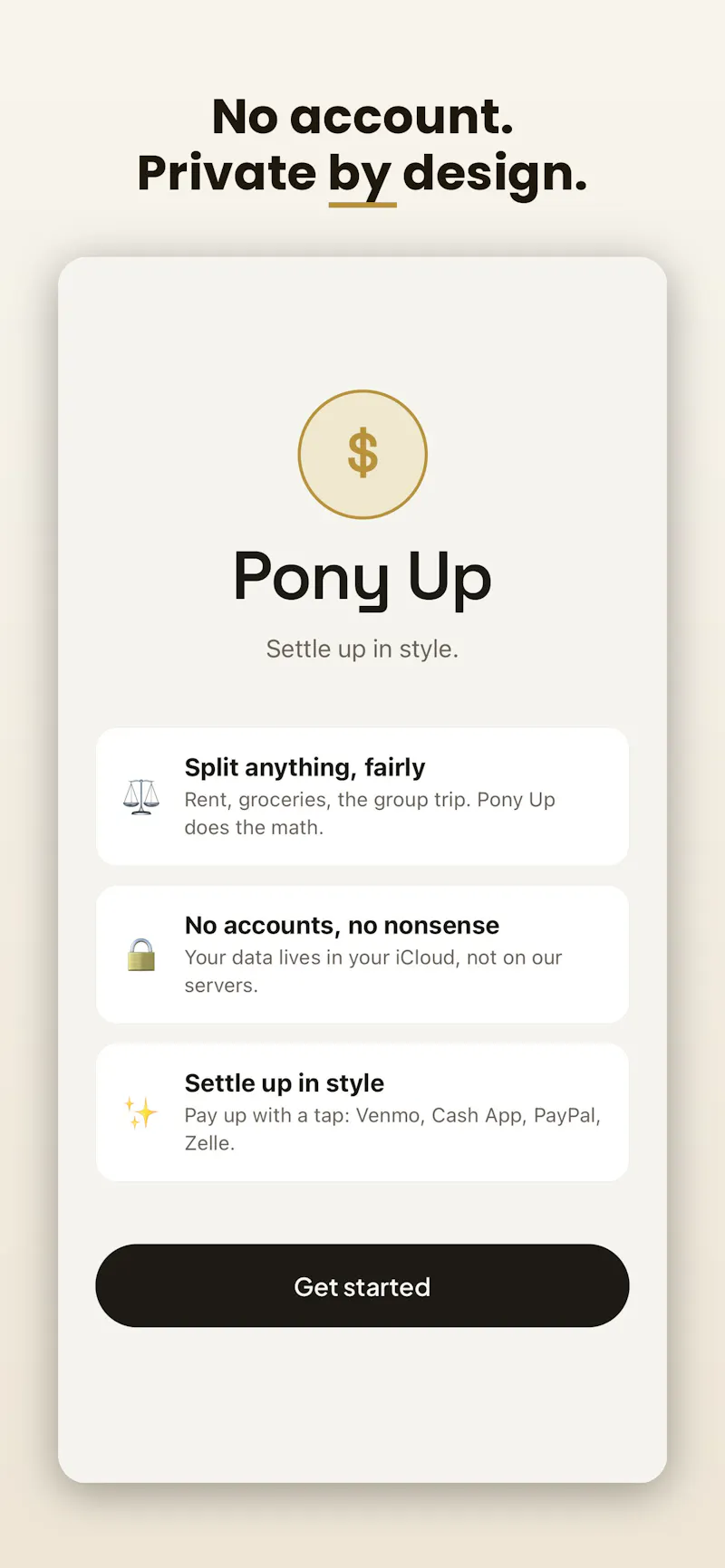 Pony Up: Bill Splitter  screenshot 5