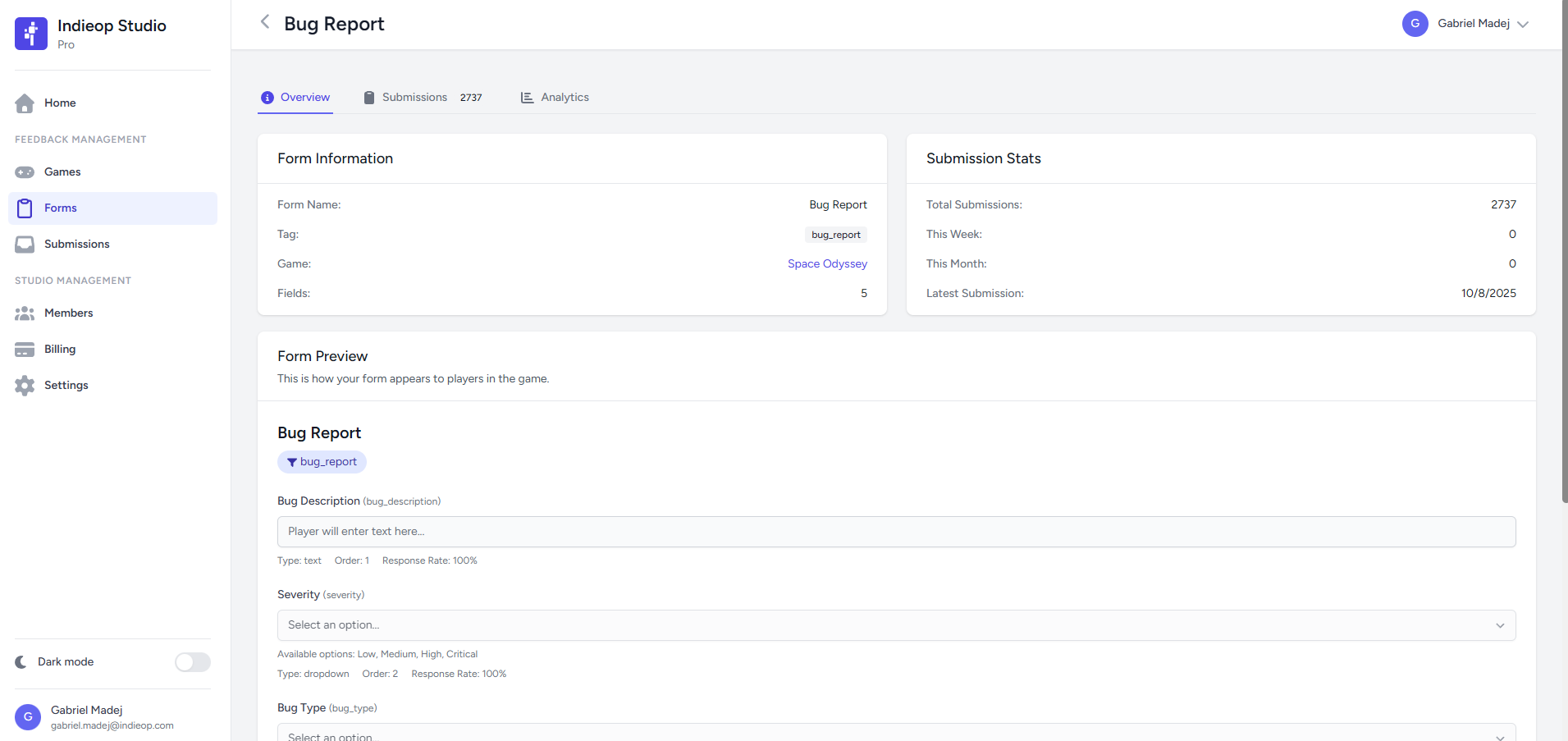 Indieop - Screenshot 3 showing product features and functionality
