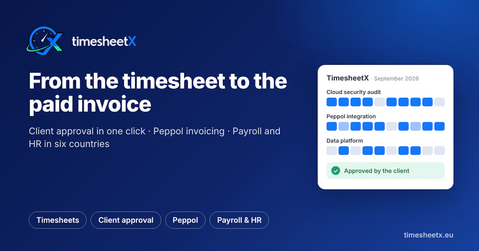 TimesheetX screenshot 1