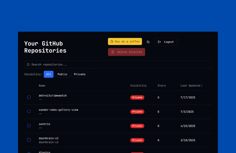 Repo Purger - Screenshot 2 preview