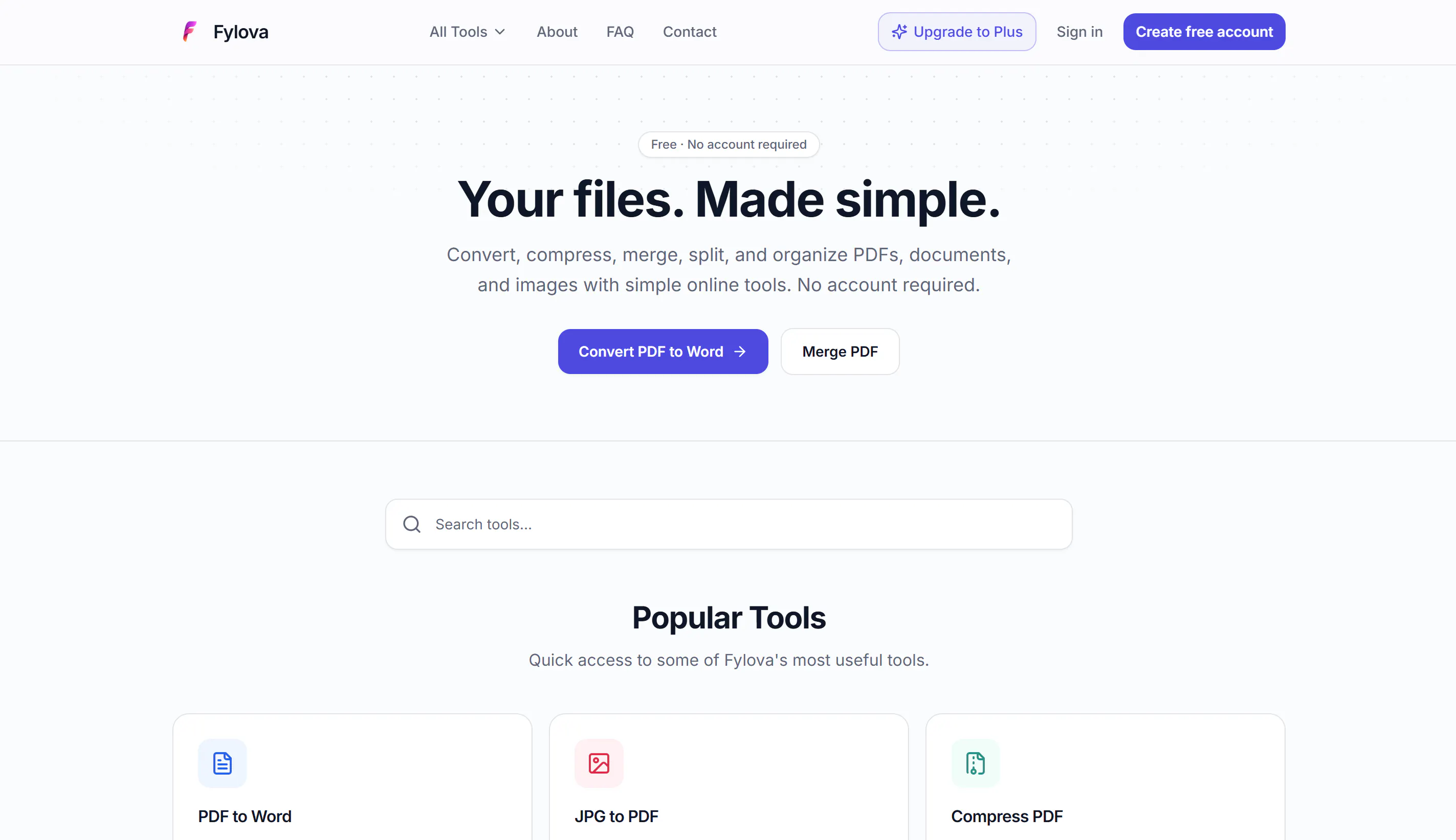 Fylova - All-In-One PDF and File toolkit gallery image