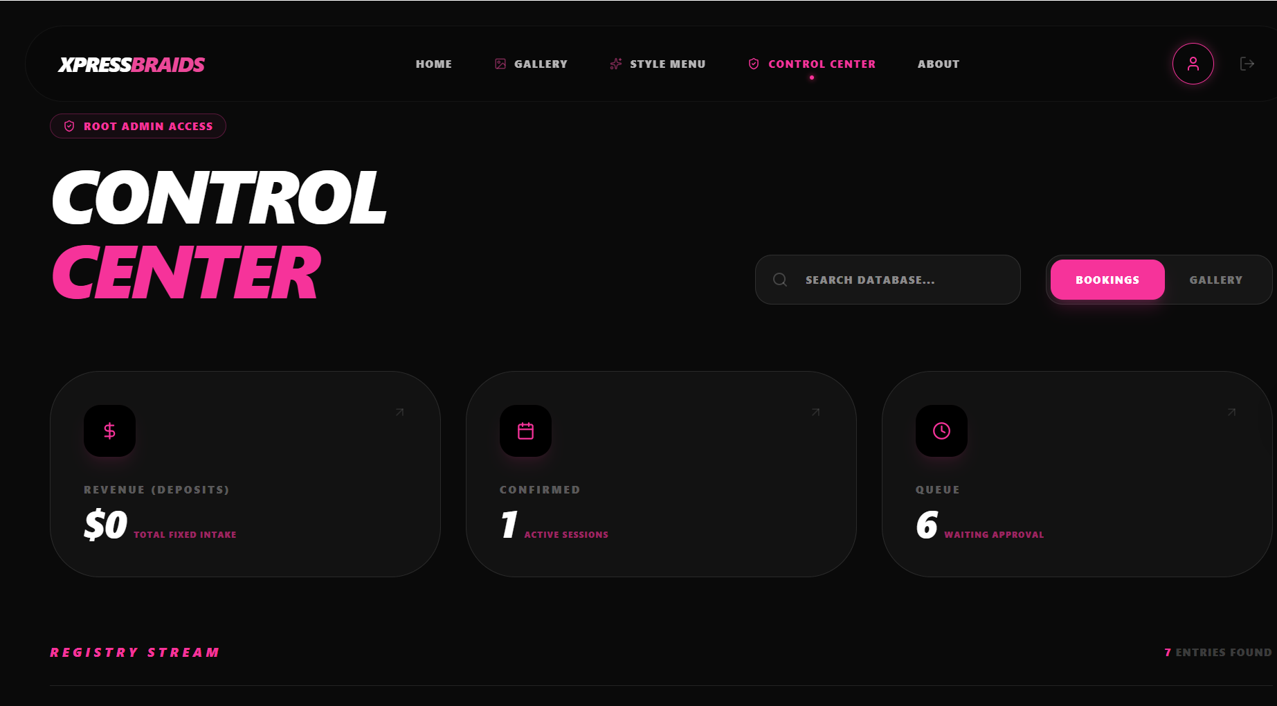 Xpress-braids - Screenshot 3 showing product features and functionality