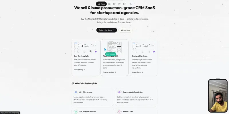 CRM for Businesses screenshot 1