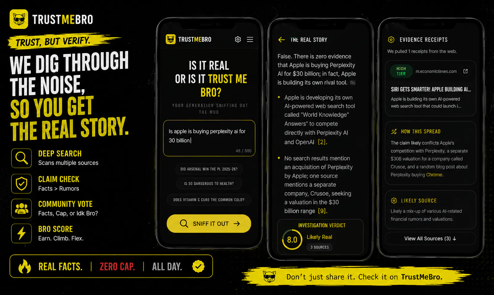 TrustMeBro screenshot 3