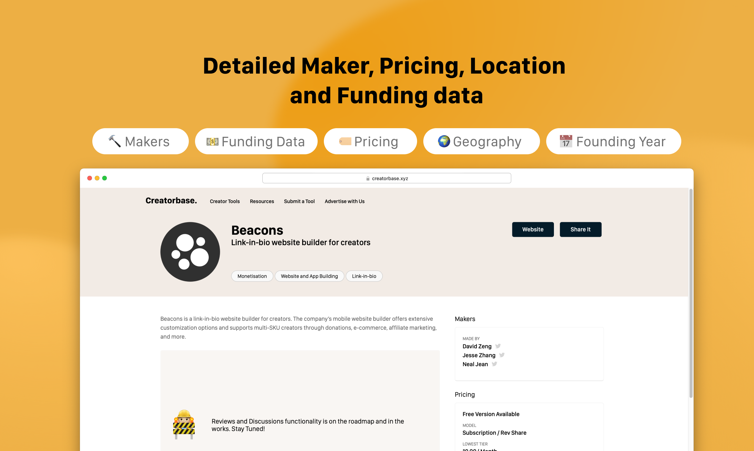 Creatorbase gallery image