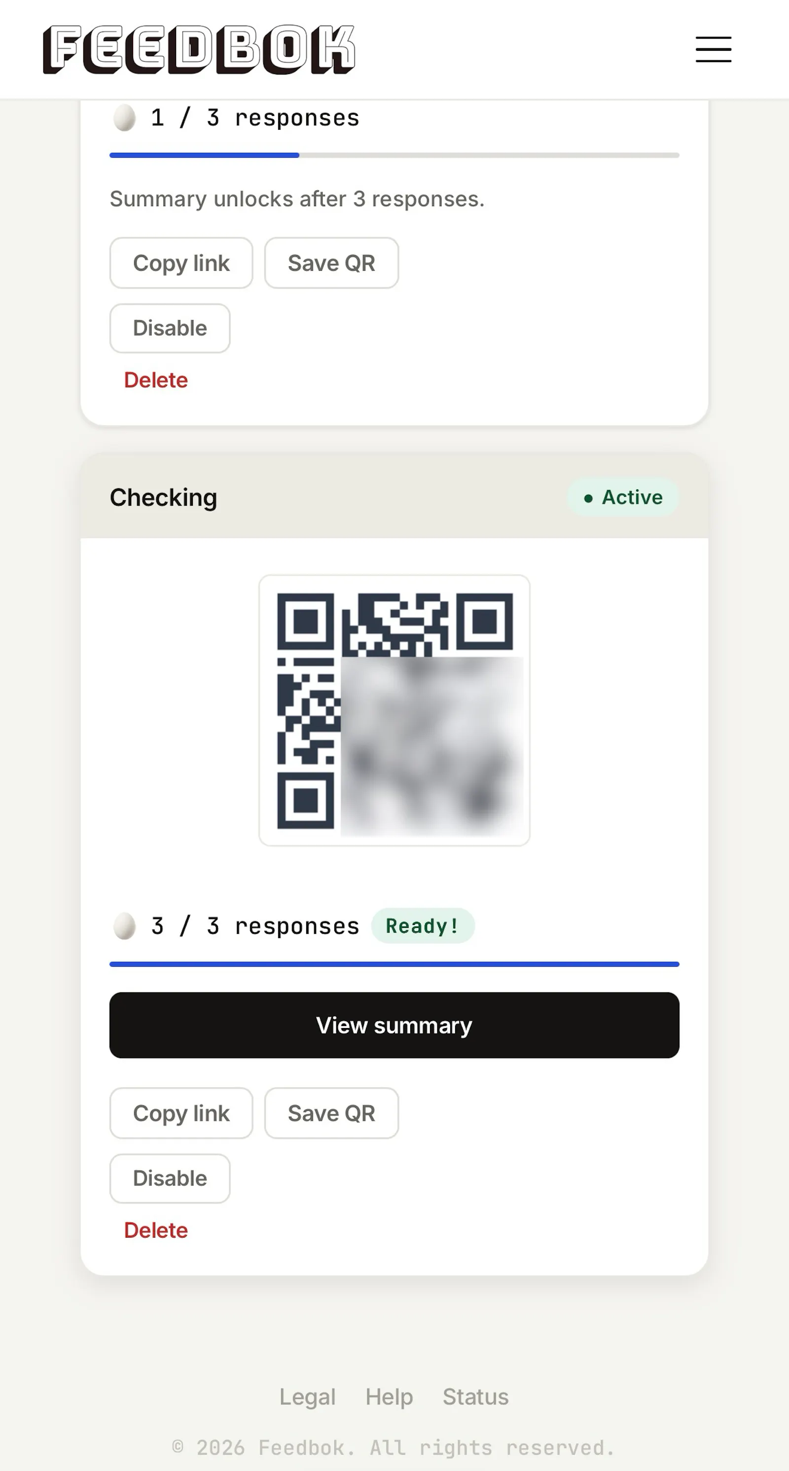 Feedbok beta  screenshot 2
