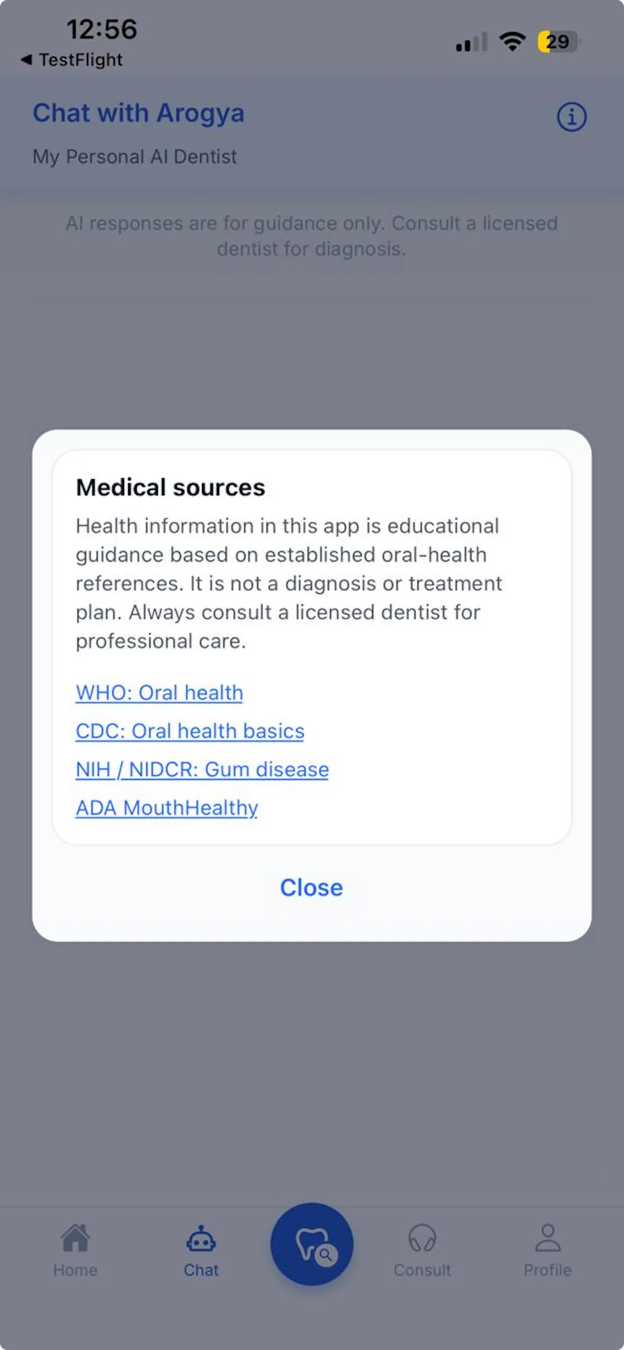 Arogyam AI Dentist Lite gallery image
