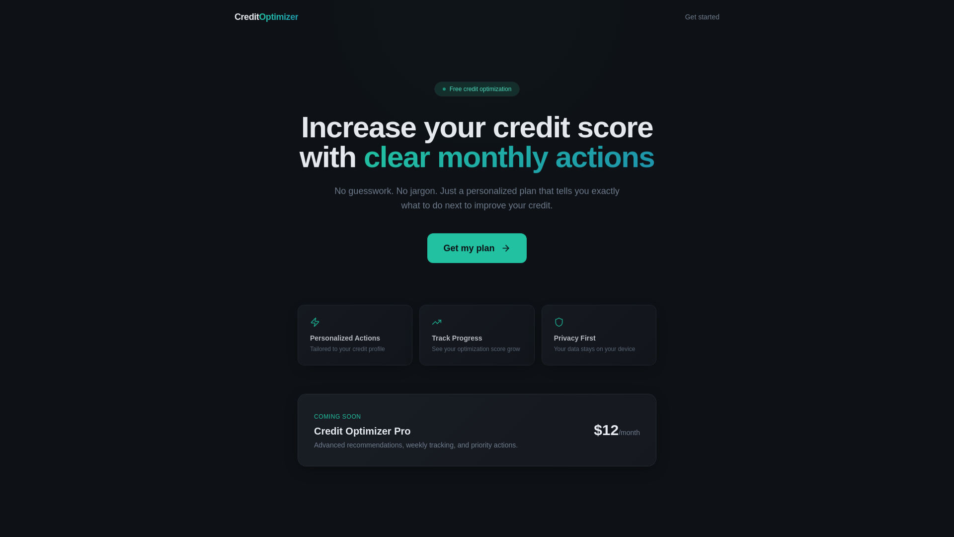 Opti Credit — A better way to decide gallery image