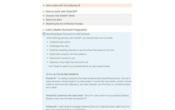 200 Sales & Outbound Chat GPT Prompts gallery image