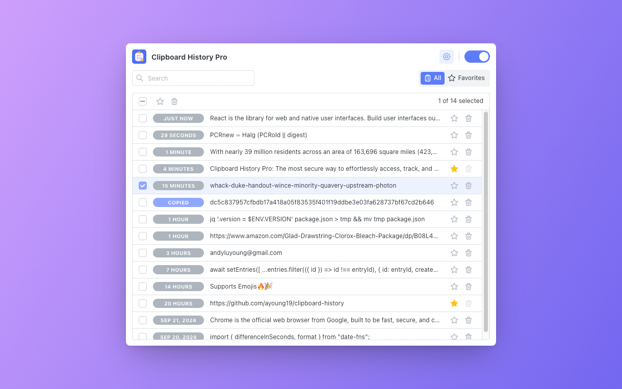 Clipboard History media 1