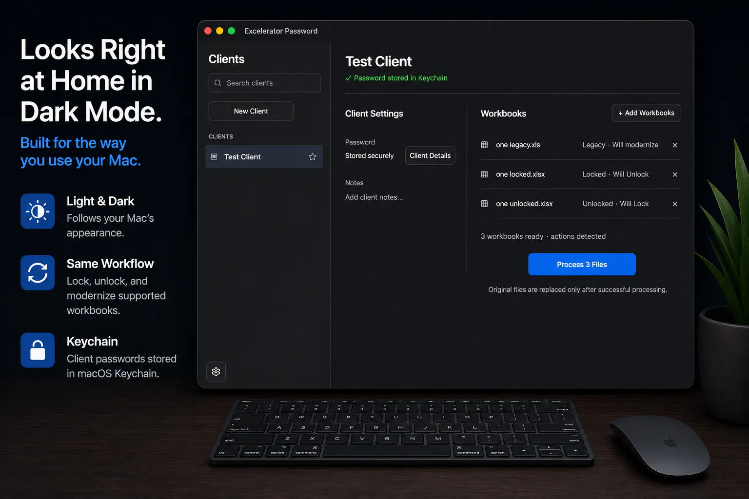 Excelerator Password 2.0 screenshot