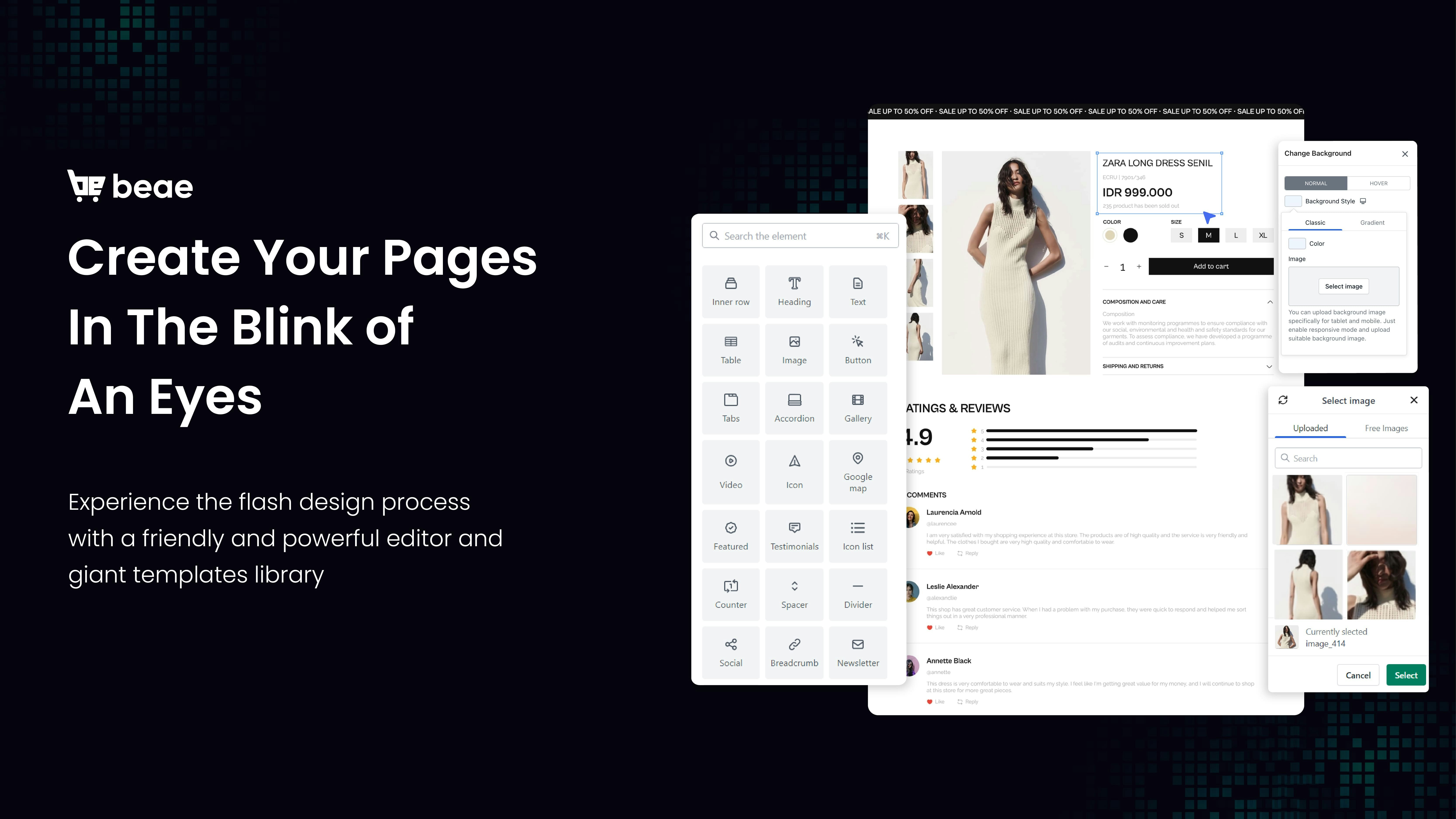 Beae - Page Builder gallery image