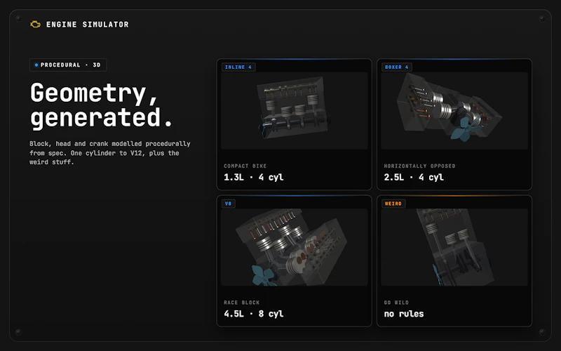 Engine Simulator screenshot 3