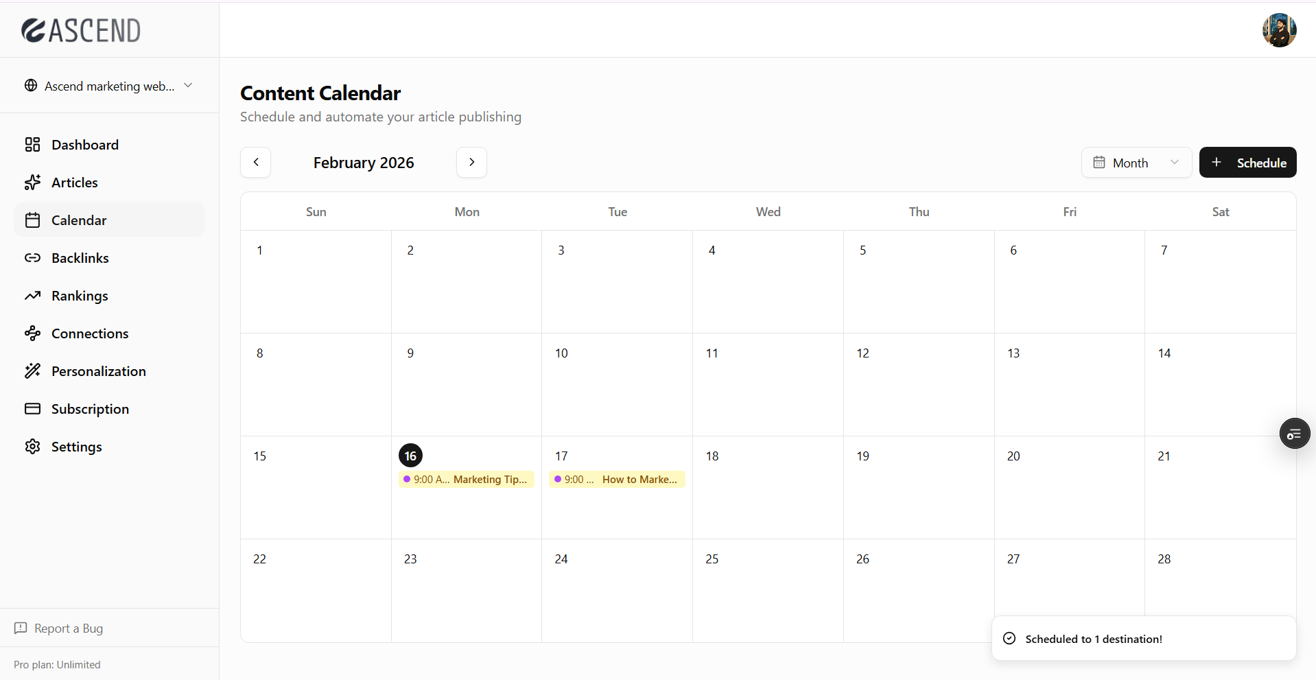 Markeeting tool gallery image