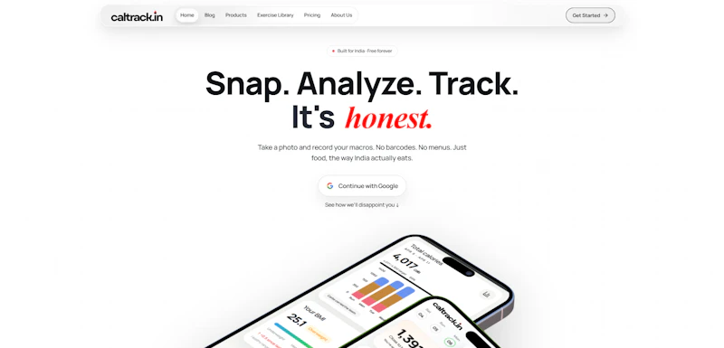 Caltrack screenshot 1