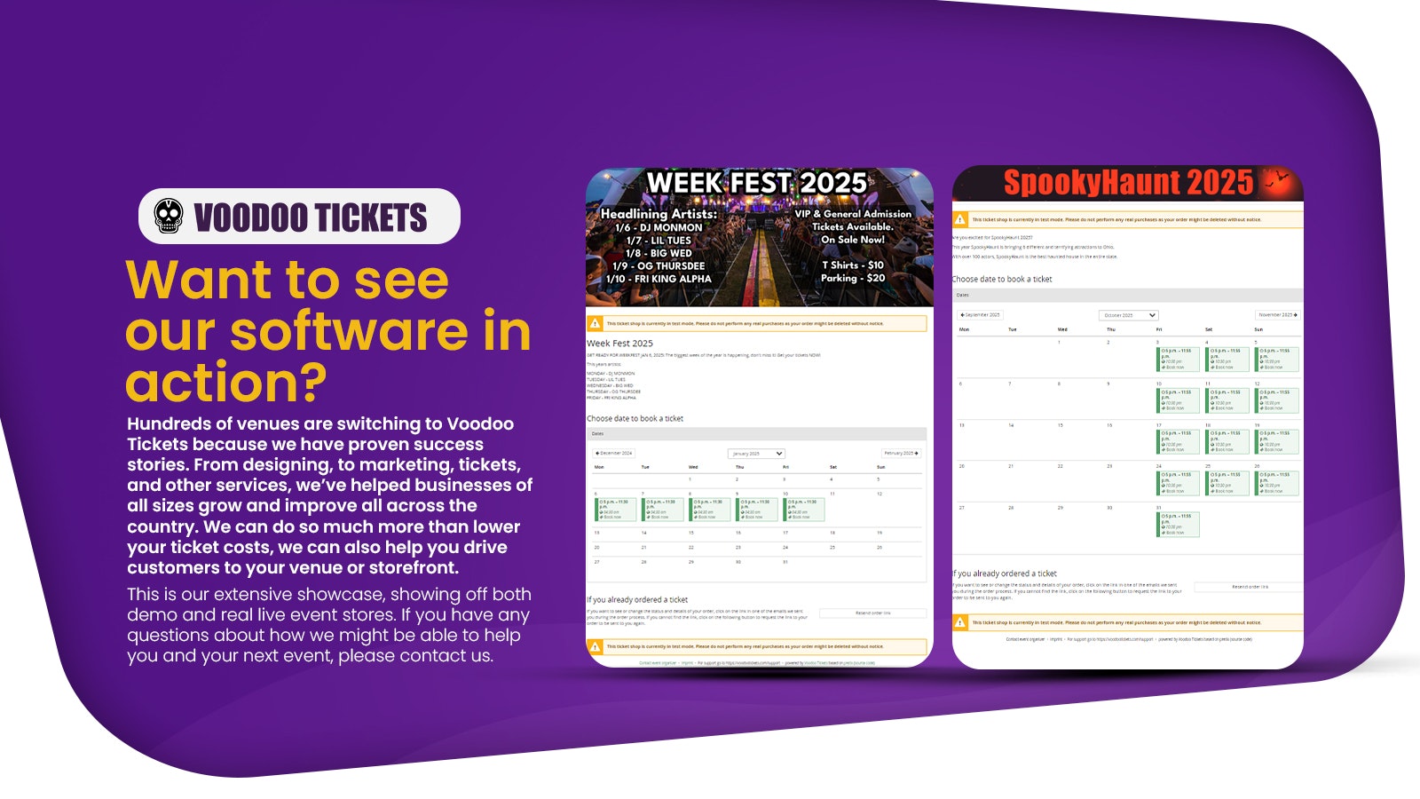 Voodoo Tickets gallery image