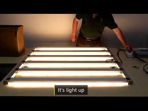 ECO Farm 650W Indoor LED Grow Light Bar gallery image