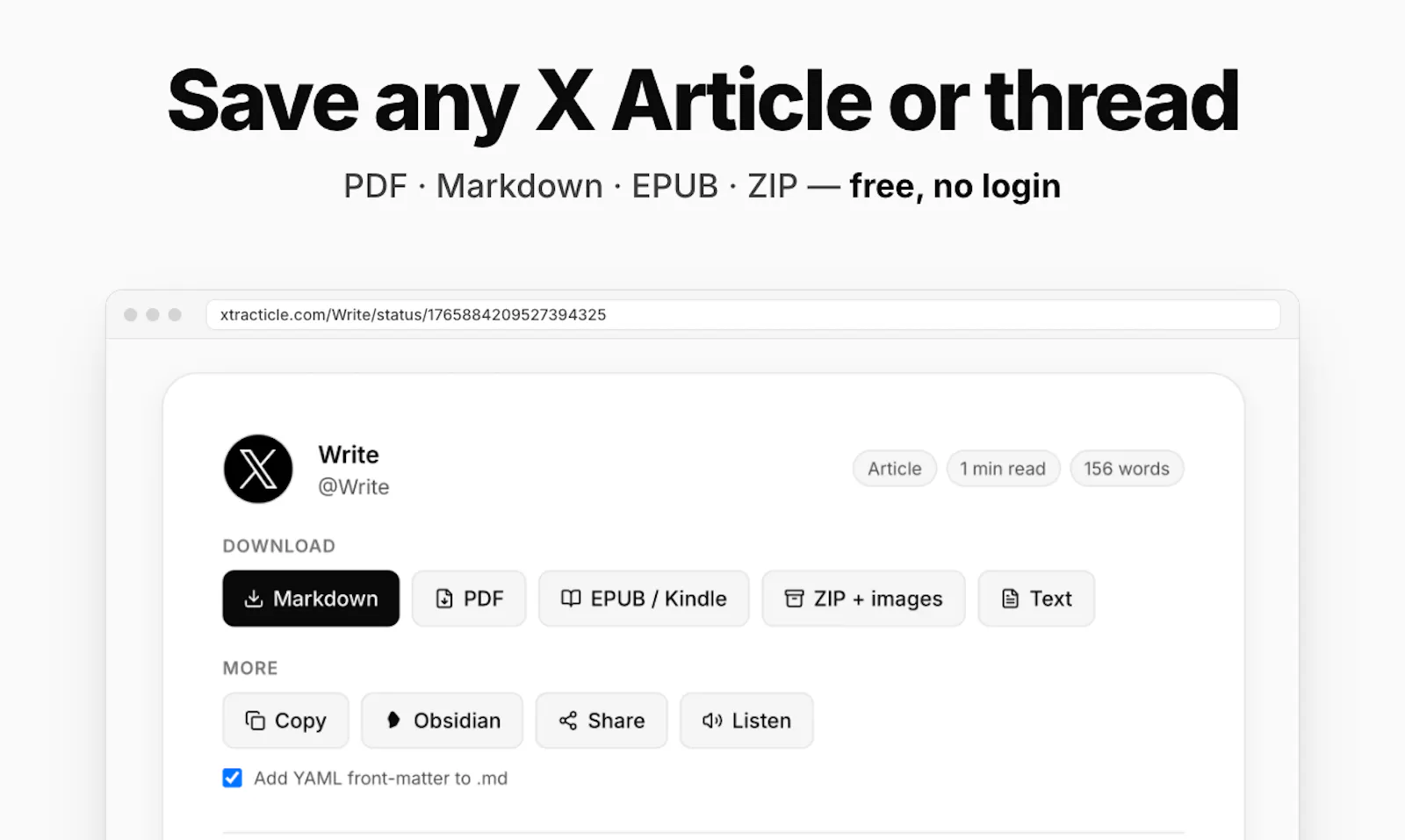 Xtracticle screenshot 2
