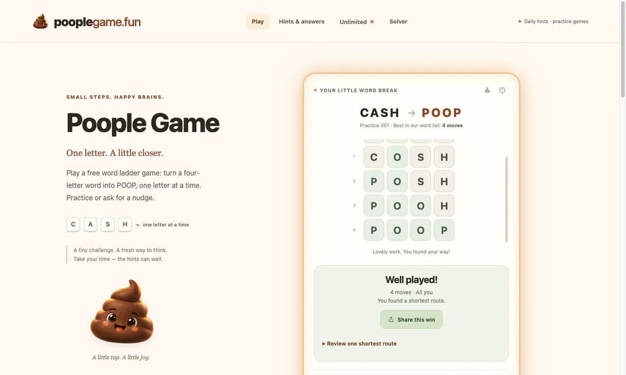 PoopleGame.fun gallery image