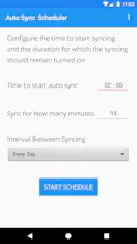 Schedule Auto Sync and Save Battery gallery image