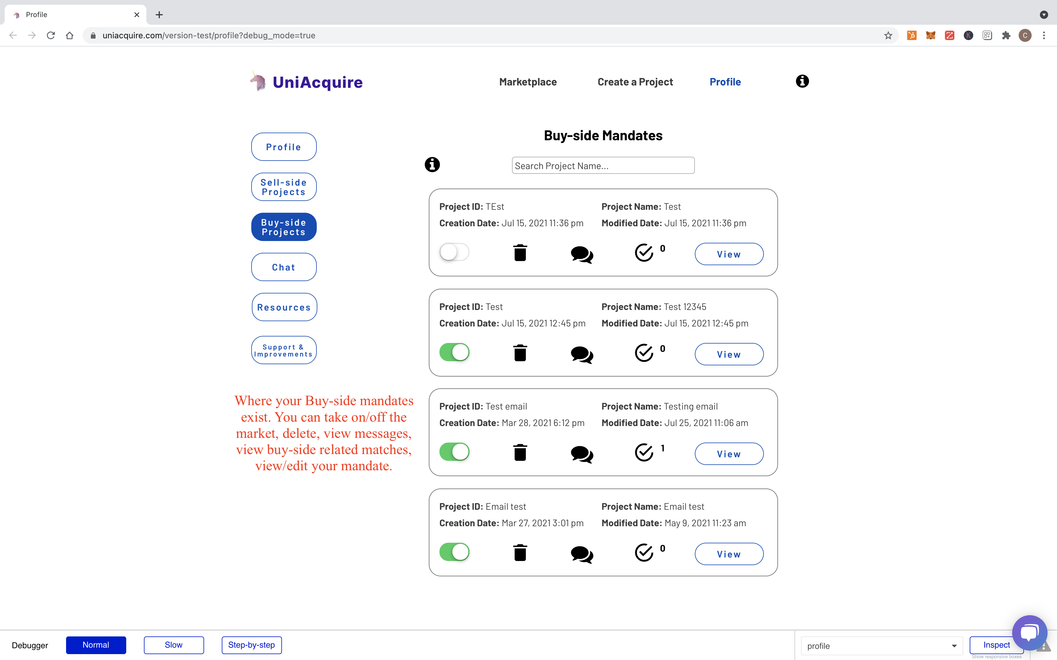 UniAcquire gallery image