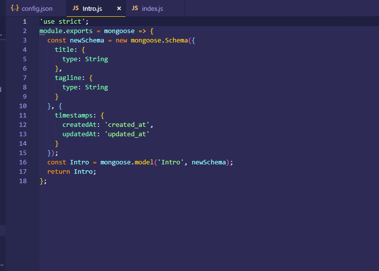 Mongoosejs CLI gallery image