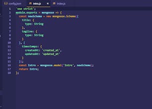 Mongoosejs CLI gallery image