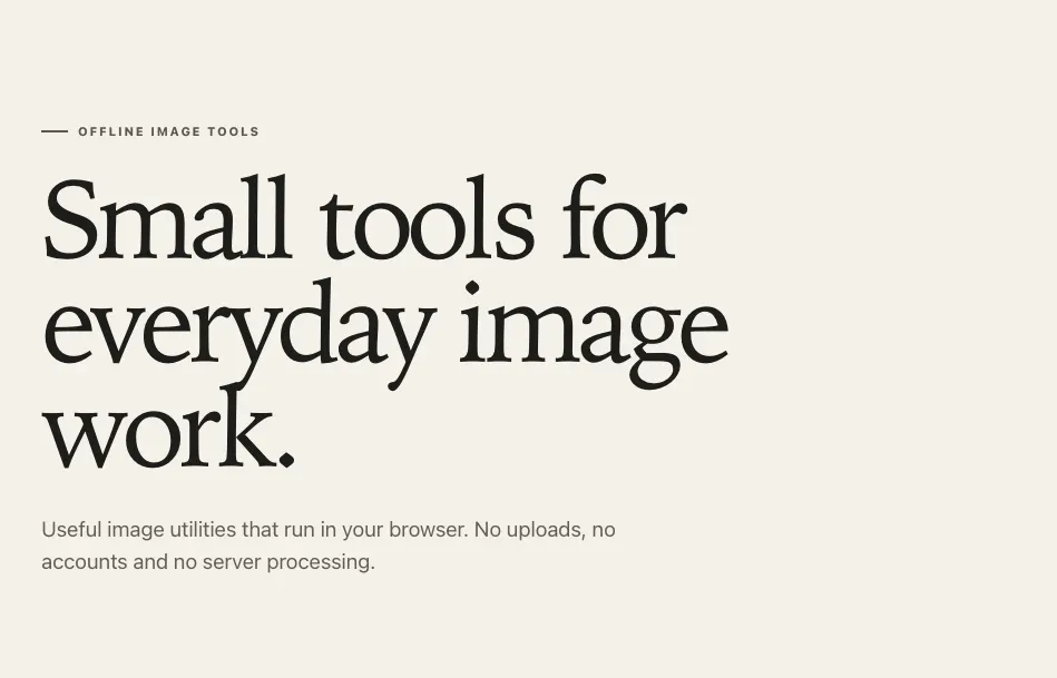 ImageFromText | Offline Image Tools gallery image