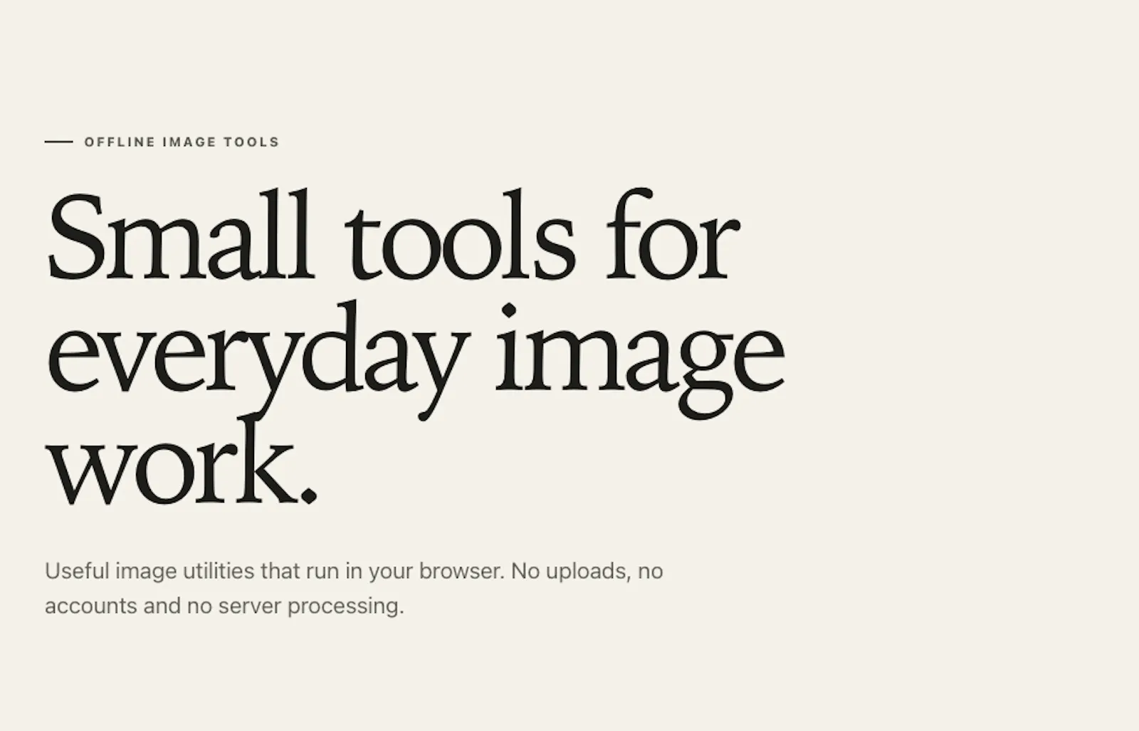ImageFromText | Offline Image Tools screenshot 1
