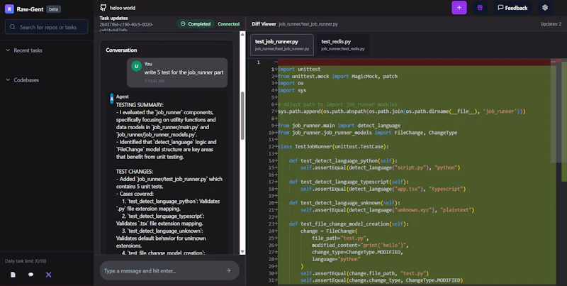 RAW-GENT screenshot 3