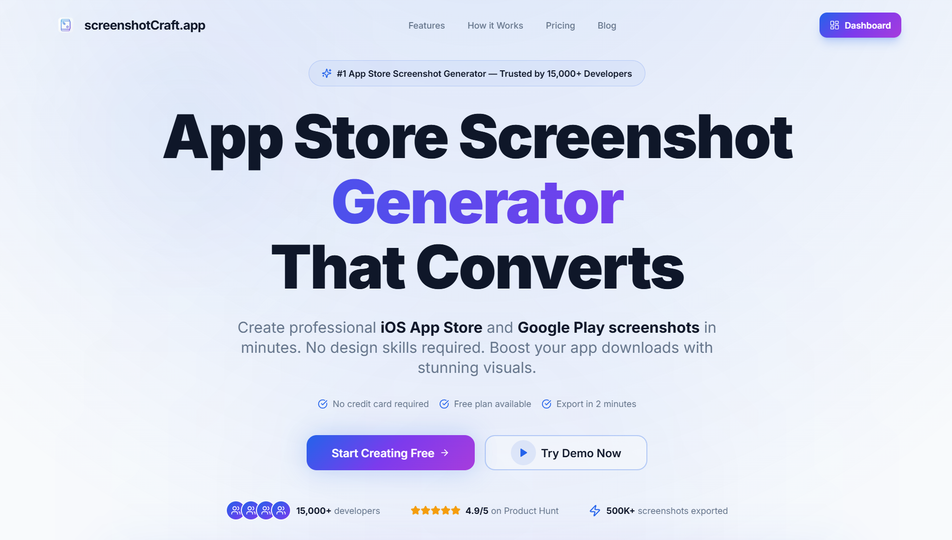 ScreenshotCraft – App Store Screenshots gallery image