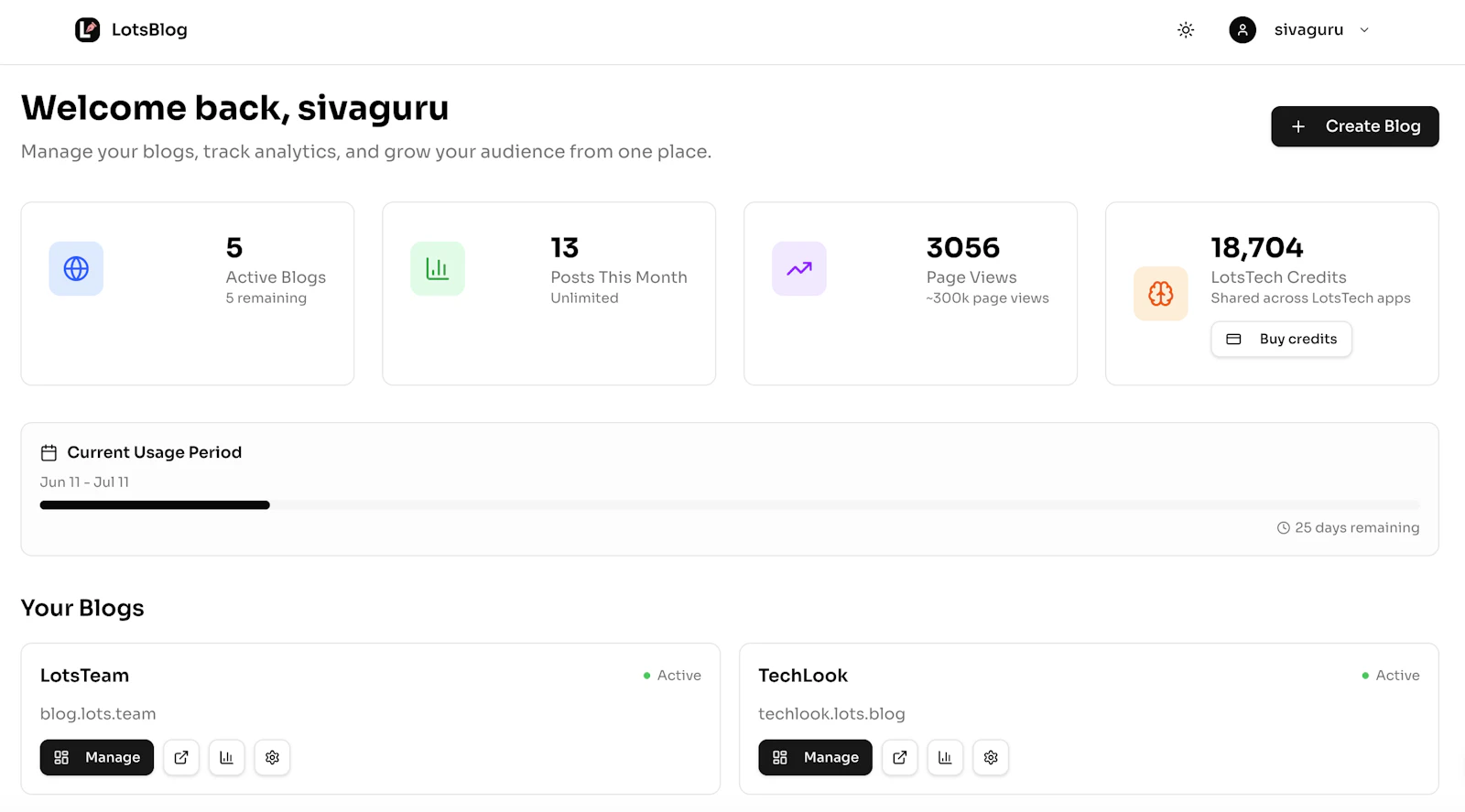 LotsBlog screenshot 7