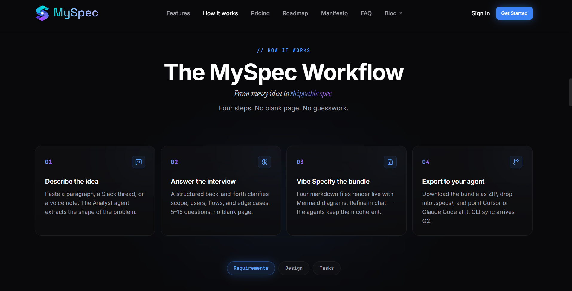 MySpec gallery image