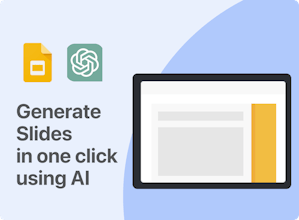 AI GPT for Google Slides gallery image
