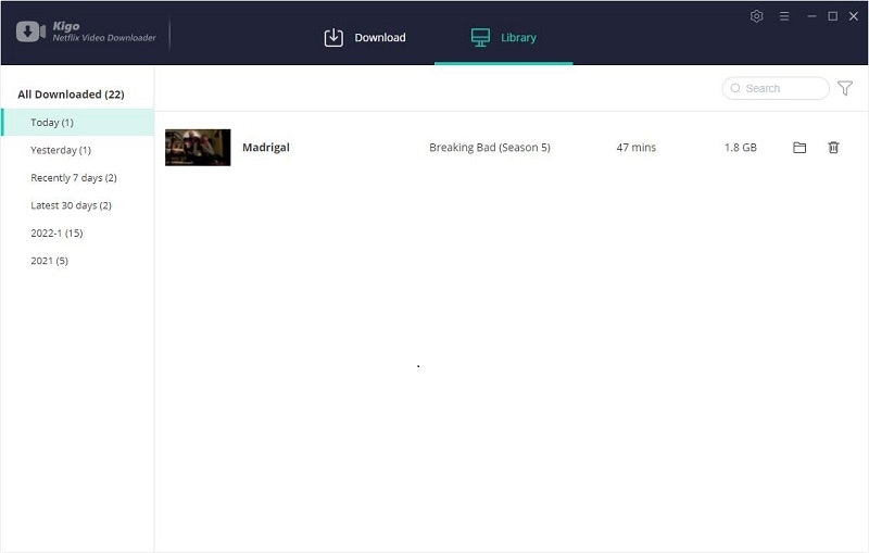 Kigo Netflix Video downloader media 2