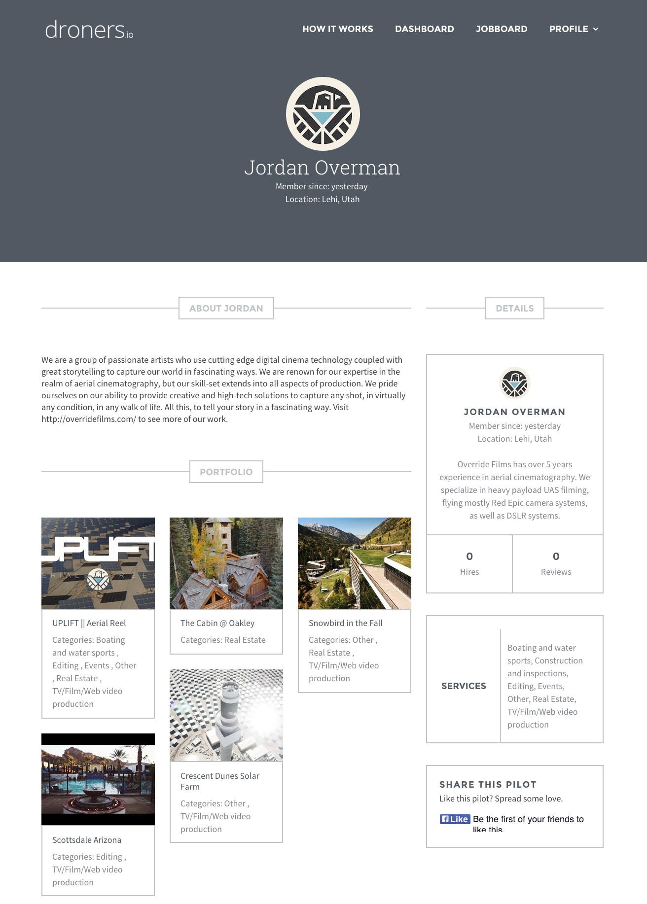 Droners.io gallery image