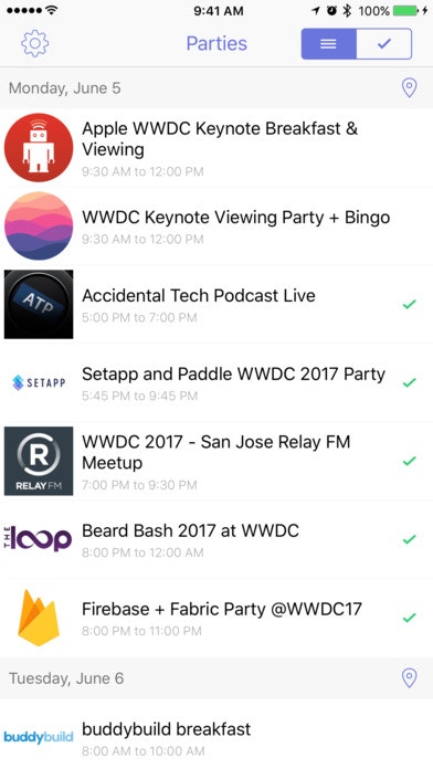 Parties for WWDC gallery image