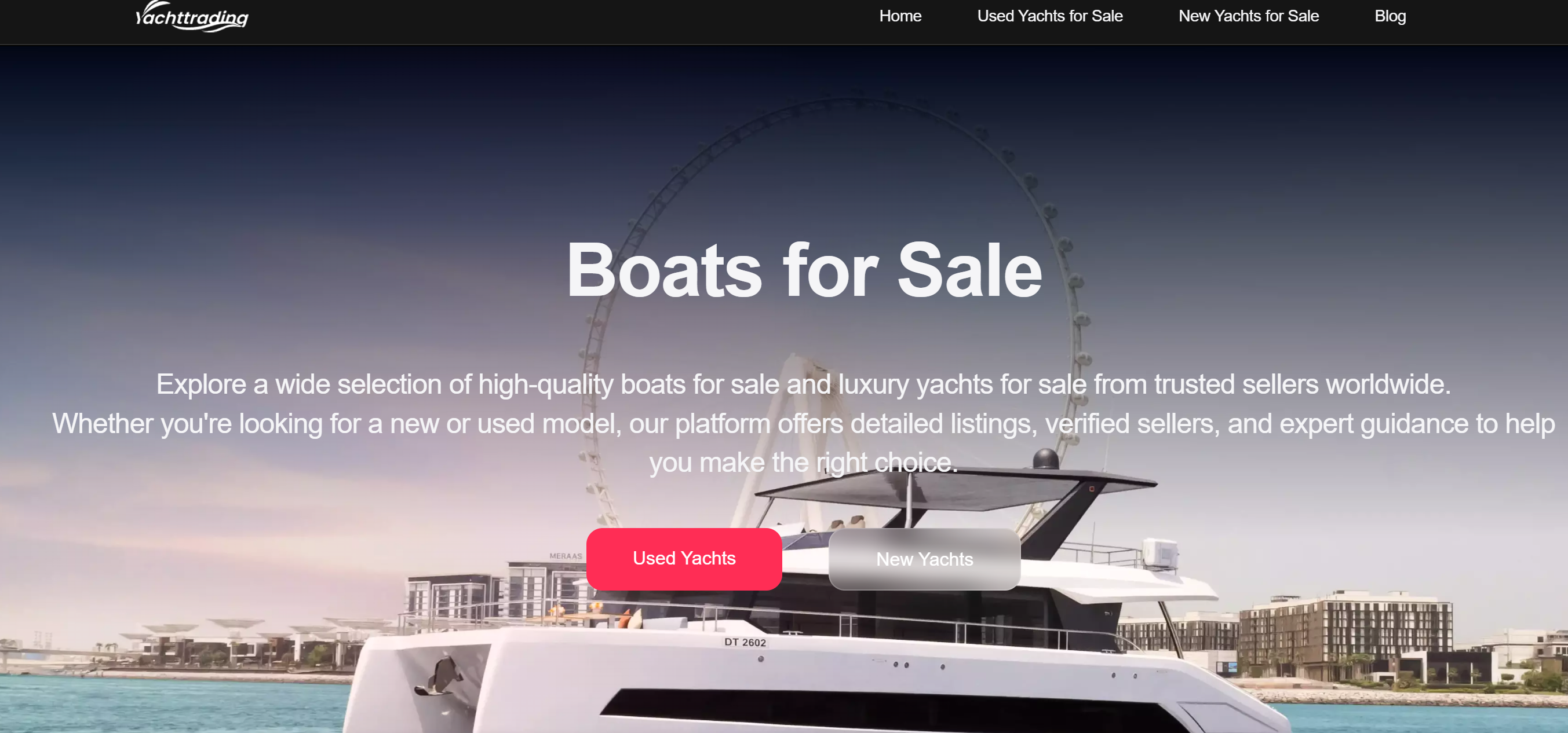 Boats for Sale - Screenshot 2 showing product features and functionality