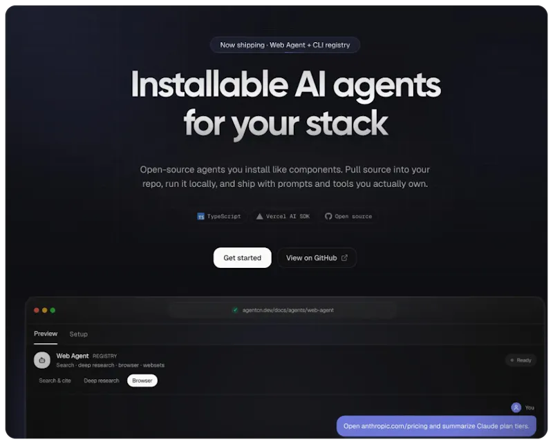 AgentCN screenshot 1