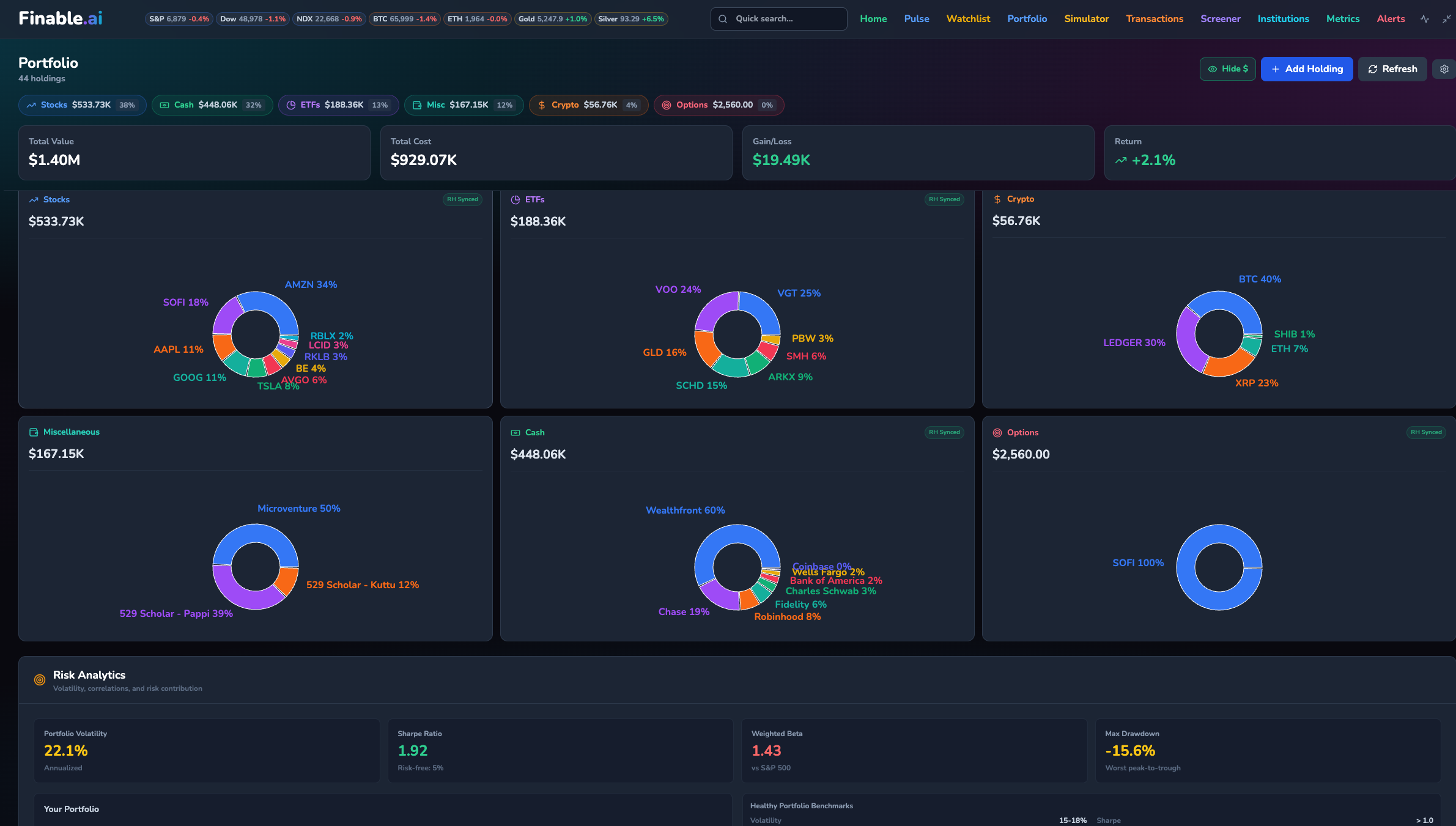 Finable - Screenshot 4 showing product features and functionality